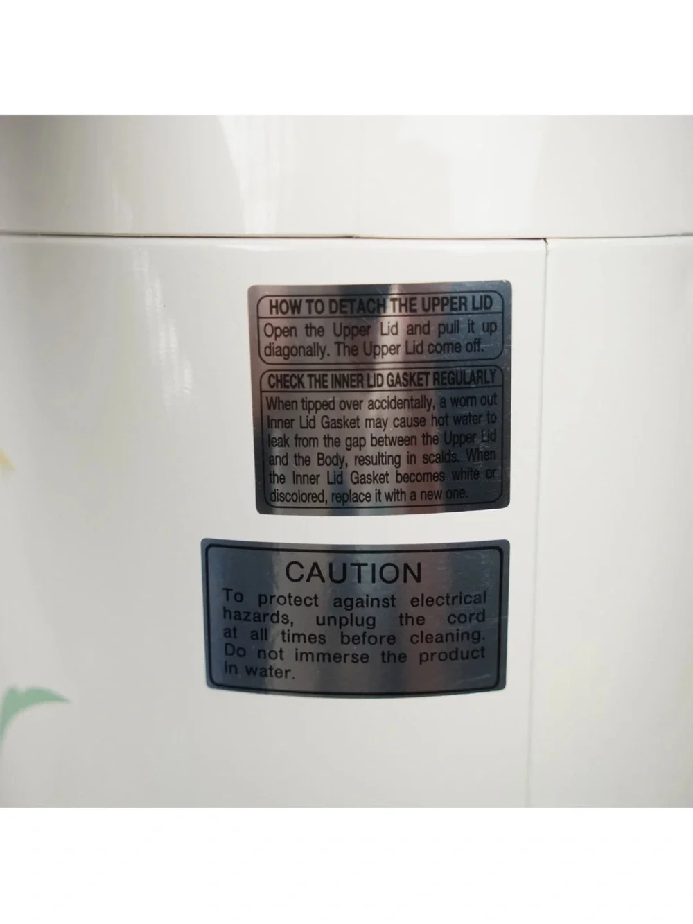 Zojirushi Micom Super Boiler 2.2L Model CW-PZC22 Floral Tested Working